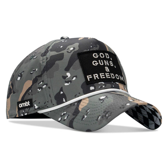 One Revolver Surfboards - God, Guns, And Freedom Patch Weekender Snapback Hat WEEKENDER SNAPBACK