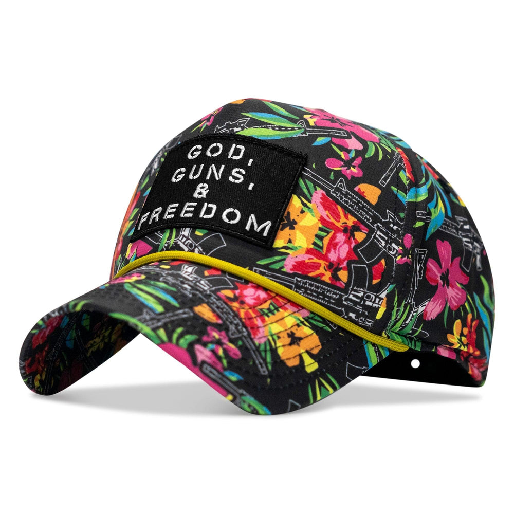 One Revolver Surfboards - God, Guns, And Freedom Patch Weekender Snapback Hat WEEKENDER SNAPBACK