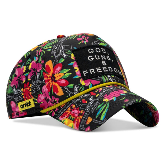 One Revolver Surfboards - God, Guns, And Freedom Patch Weekender Snapback Hat WEEKENDER SNAPBACK