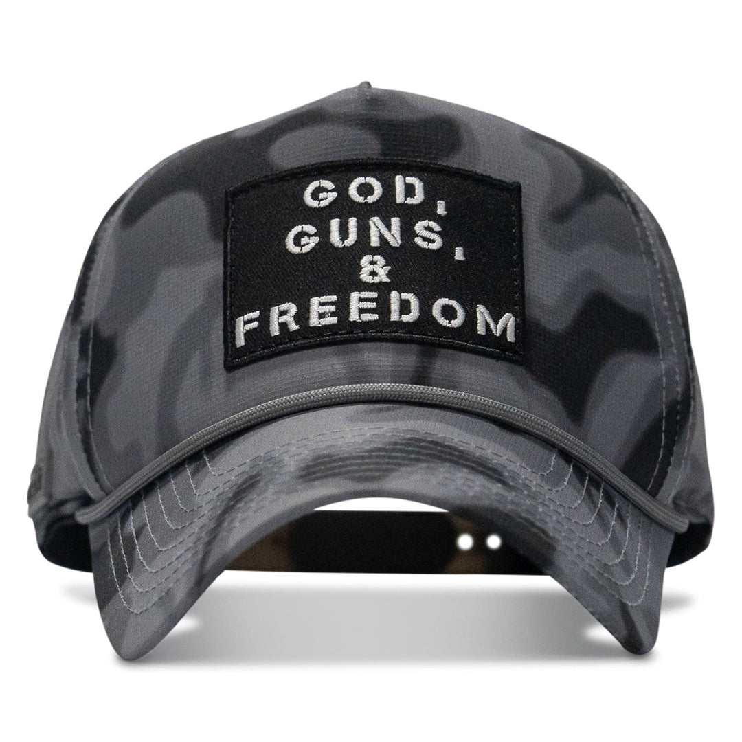 One Revolver Surfboards - God, Guns, And Freedom Patch Weekender Snapback Hat WEEKENDER SNAPBACK