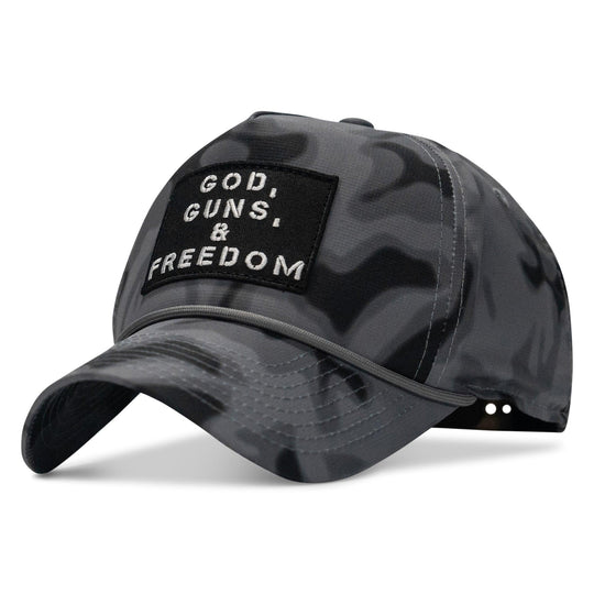 One Revolver Surfboards - God, Guns, And Freedom Patch Weekender Snapback Hat WEEKENDER SNAPBACK