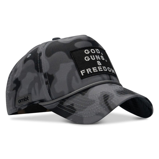 One Revolver Surfboards - God, Guns, And Freedom Patch Weekender Snapback Hat WEEKENDER SNAPBACK