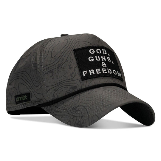 One Revolver Surfboards - God, Guns, And Freedom Patch Weekender Snapback Hat WEEKENDER SNAPBACK