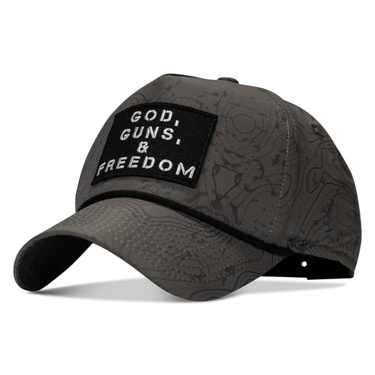 One Revolver Surfboards - God, Guns, And Freedom Patch Weekender Snapback Hat WEEKENDER SNAPBACK