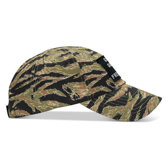 Ripstop God, Guns and Freedom Lifestyle Patch Low Profile Hat - One Revolver Surfboards