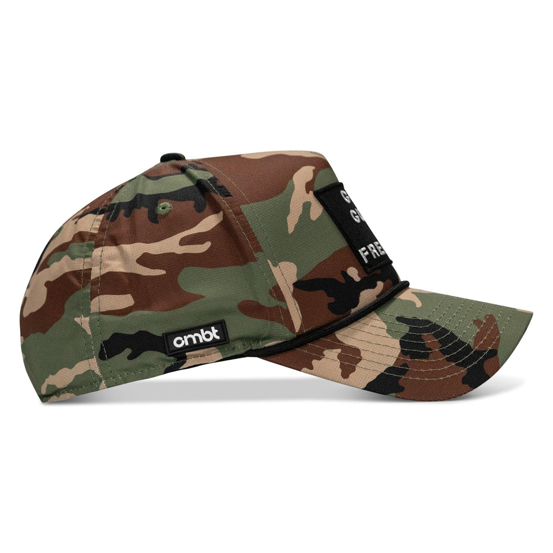 One Revolver Surfboards - God, Guns, And Freedom Patch Weekender Snapback Hat WEEKENDER SNAPBACK
