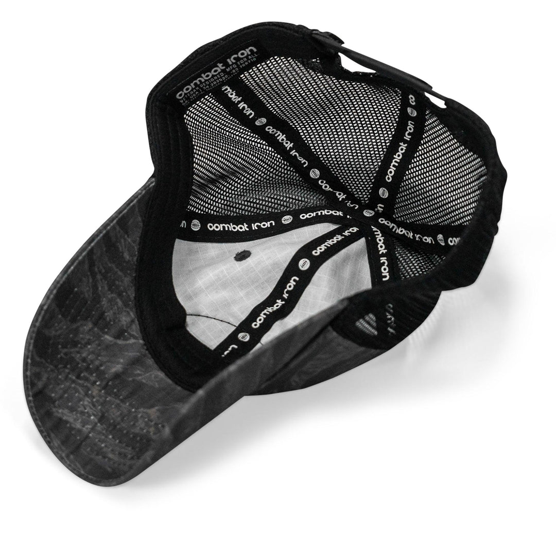 One Revolver Surfboards - Goon Arched Patch Tactical Ripstop Mesh Snapback Hat HEADWEAR