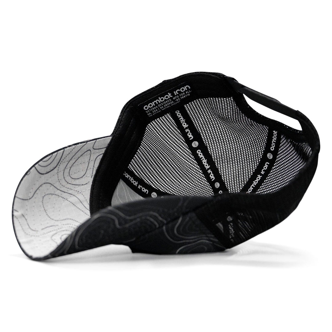 One Revolver Surfboards - Goon Arched Patch Tactical Ripstop Mesh Snapback Hat HEADWEAR