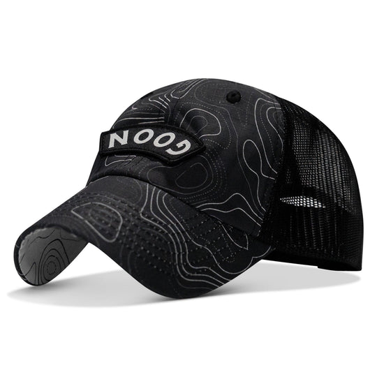 One Revolver Surfboards - Goon Arched Patch Tactical Ripstop Mesh Snapback Hat HEADWEAR