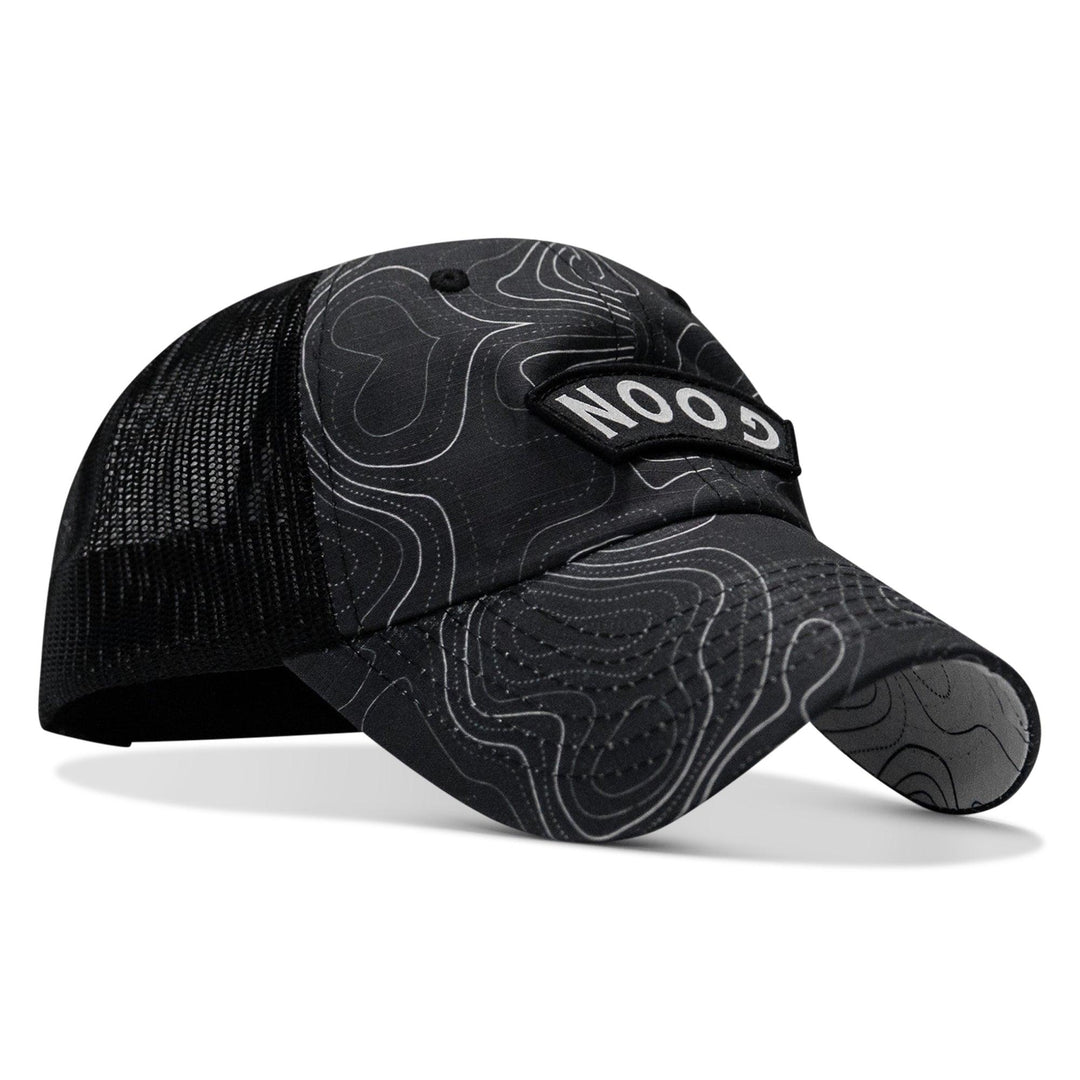 One Revolver Surfboards - Goon Arched Patch Tactical Ripstop Mesh Snapback Hat HEADWEAR