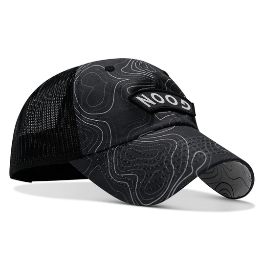 One Revolver Surfboards - Goon Arched Patch Tactical Ripstop Mesh Snapback Hat HEADWEAR