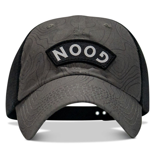 One Revolver Surfboards - Goon Arched Patch Tactical Ripstop Mesh Snapback Hat HEADWEAR
