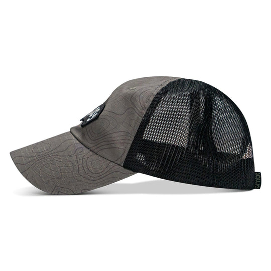 One Revolver Surfboards - Goon Arched Patch Tactical Ripstop Mesh Snapback Hat HEADWEAR