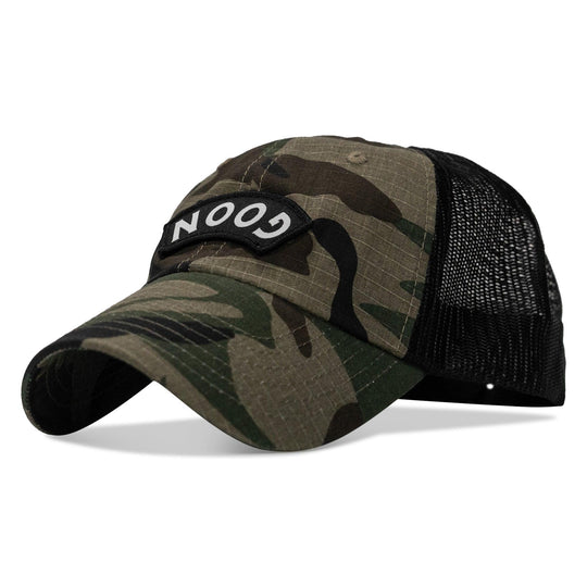 One Revolver Surfboards - Goon Arched Patch Tactical Ripstop Mesh Snapback Hat HEADWEAR