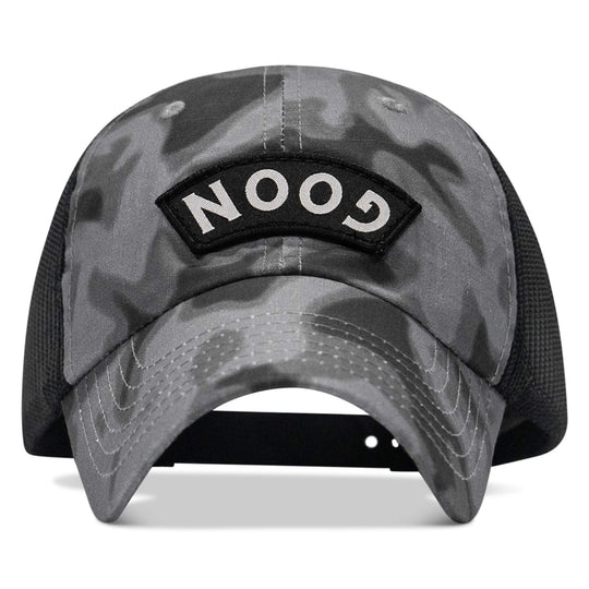 One Revolver Surfboards - Goon Arched Patch Tactical Ripstop Mesh Snapback Hat HEADWEAR