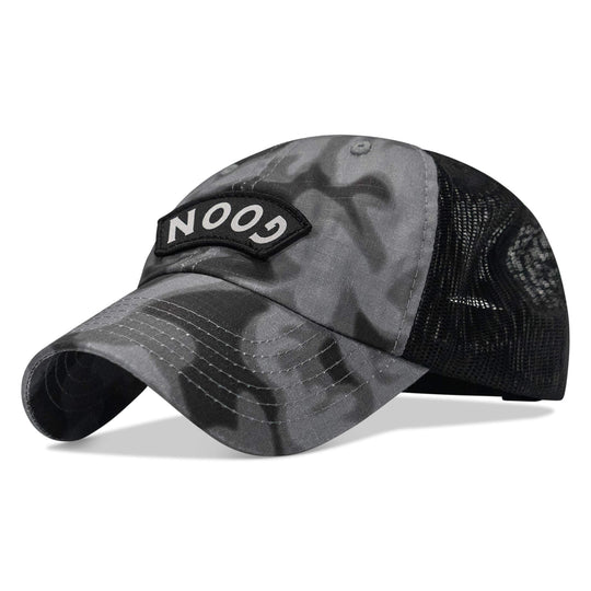One Revolver Surfboards - Goon Arched Patch Tactical Ripstop Mesh Snapback Hat HEADWEAR