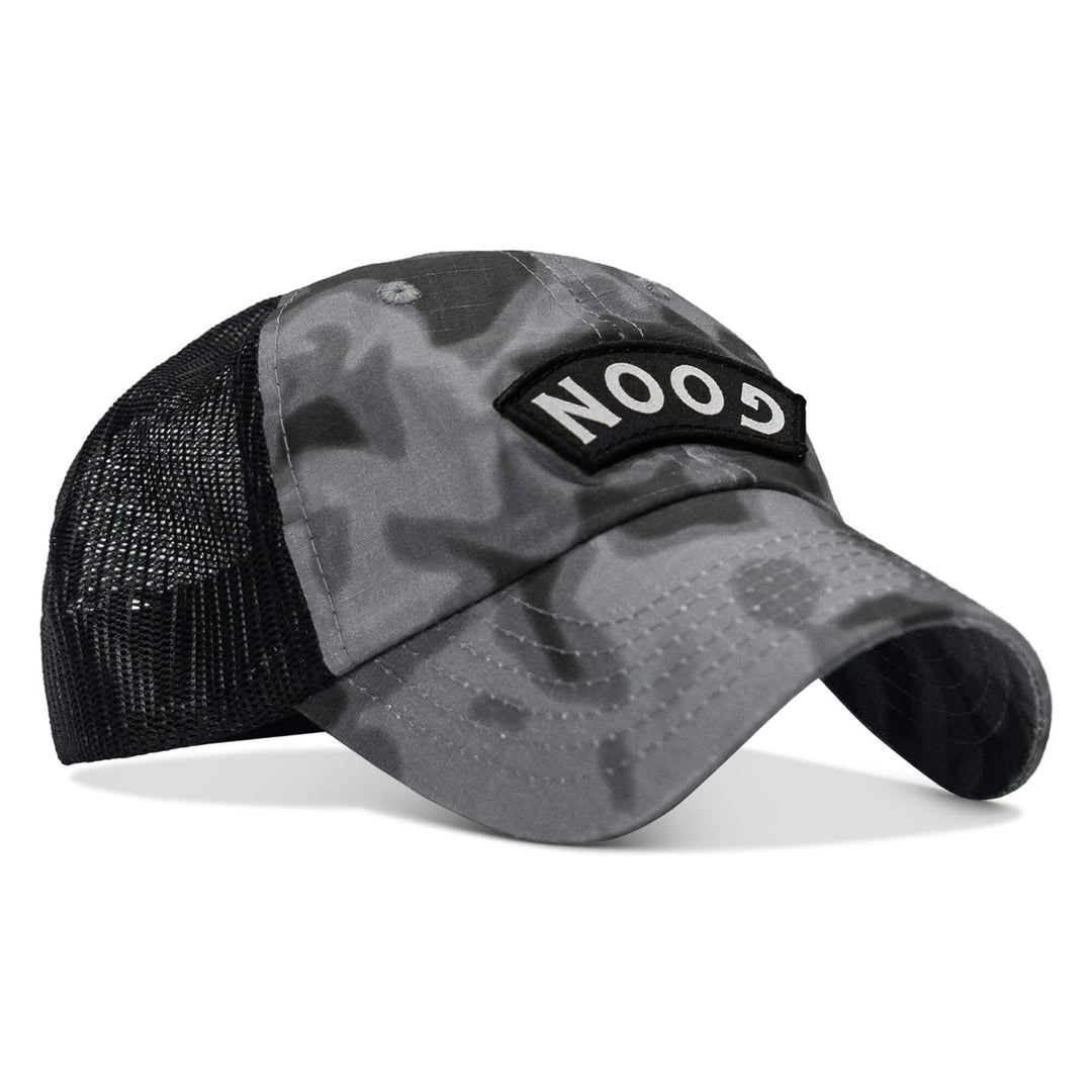 One Revolver Surfboards - Goon Arched Patch Tactical Ripstop Mesh Snapback Hat HEADWEAR