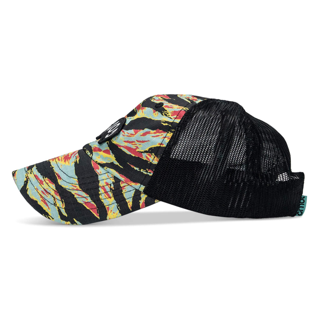 One Revolver Surfboards - Goon Arched Patch Tactical Ripstop Mesh Snapback Hat HEADWEAR