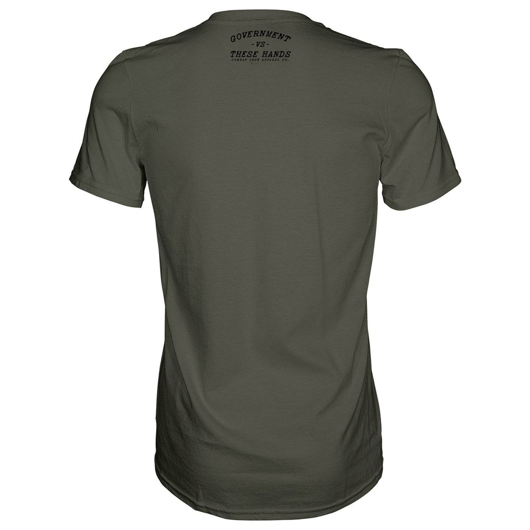 Government -vs- These Hands Men's T-Shirt - One Revolver Surfboards