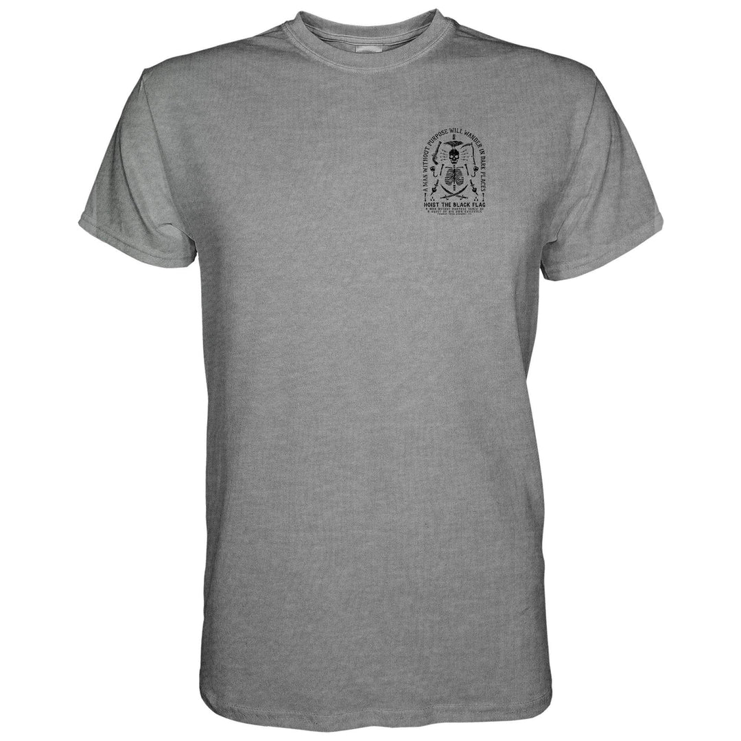 Hoist the Black Flag Skull & Bones Men's T-Shirt - One Revolver Surfboards