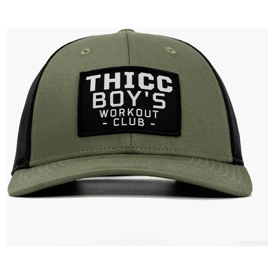 Thicc Boys Workout Patch Snapback Hat - One Revolver Surfboards