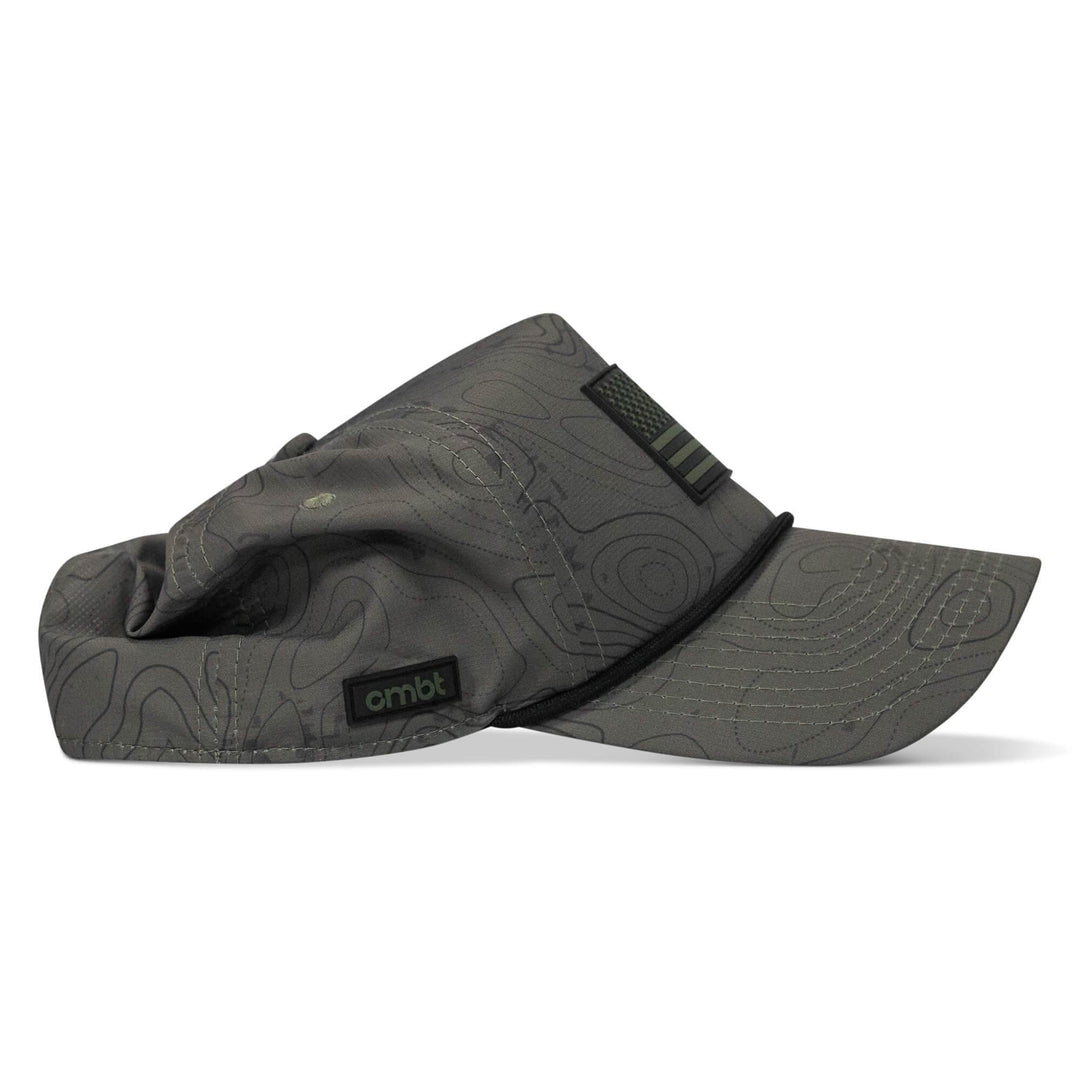 American Flag PVC Patch Waterproof Weekender Snapback