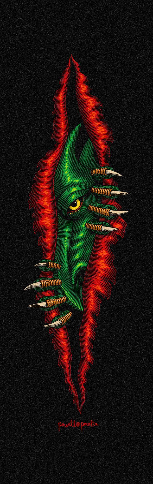 Powell Peralta Ripper Dragon Peeker Premium Skateboard Grip Tape - One Revolver Surfboards