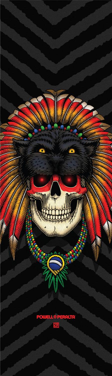 Powell Peralta Hoefler Skull Graphic Premium Skateboard Grip Tape - One Revolver Surfboards