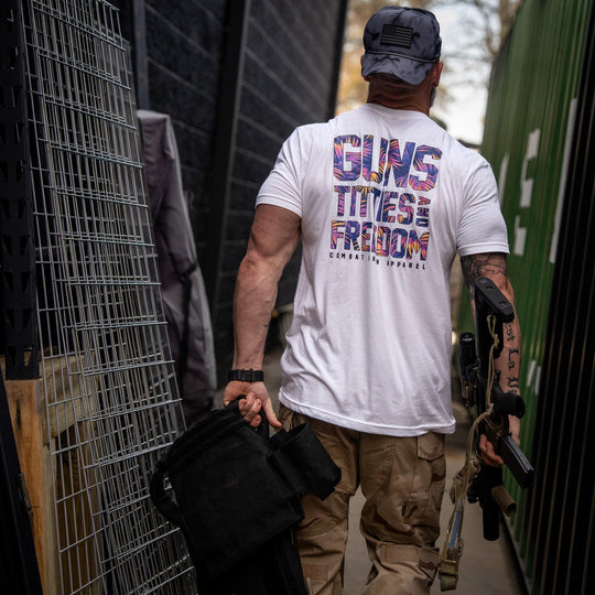 One Revolver Surfboards - Guns, Titties And Freedom Men&