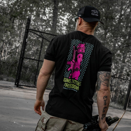 One Revolver Surfboards - Guns, Titties, Freedom: Tactical Temptation Men&