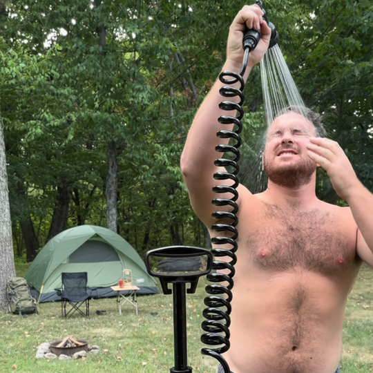 BeachBox Portable Camping Shower Tank - 'Camo'