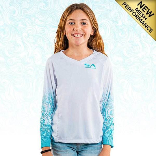 Girl's Performance Long Sleeve Shirt - One Revolver Surfboards