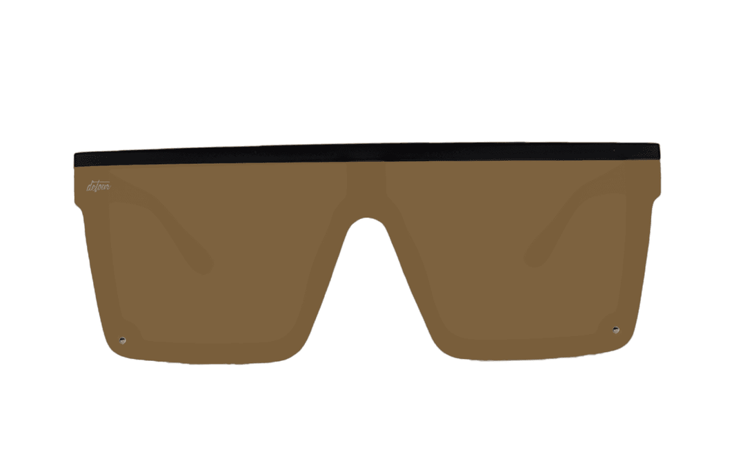 Tidal Wave - Matte Black - 24K Gold Lens Polarized - One Revolver Surfboards