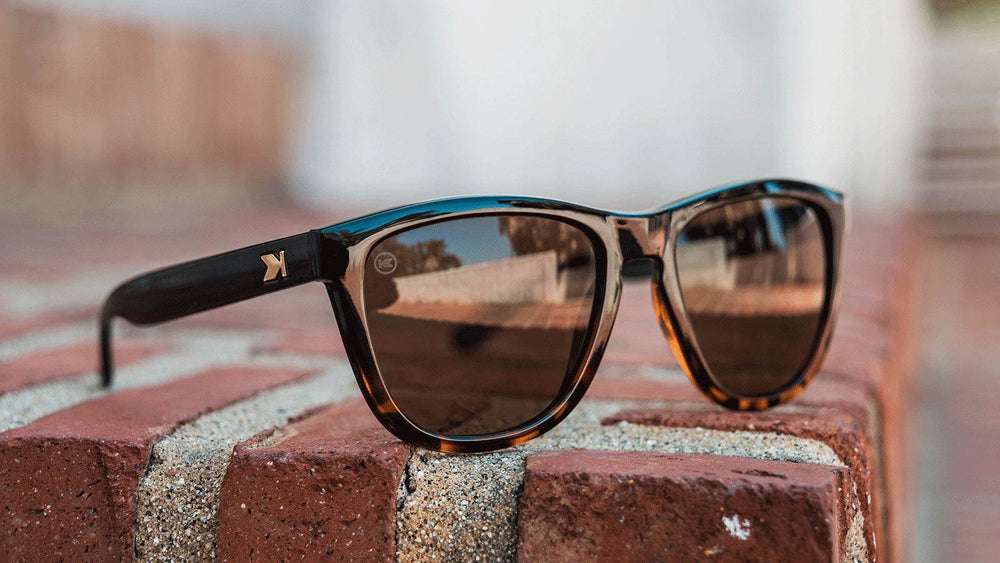 Glossy Black and Tortoise Shell Fade / Amber Premiums - One Revolver Surfboards