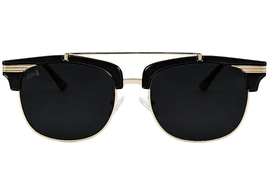 Gloss Black Gold - Jet Black Lens Polarized - Castaway - One Revolver Surfboards