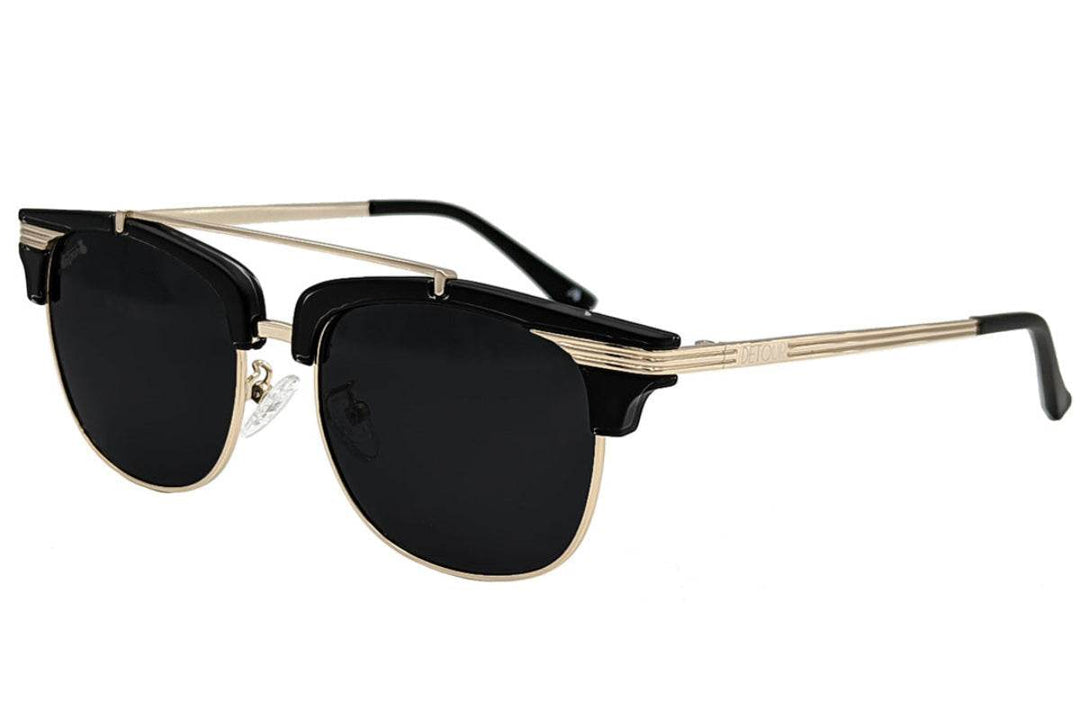 Gloss Black Gold - Jet Black Lens Polarized - Castaway - One Revolver Surfboards