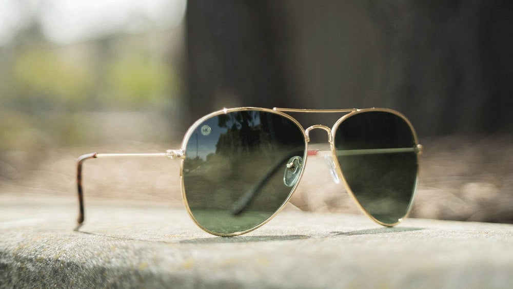Gold / Aviator Green Mile Highs - One Revolver Surfboards