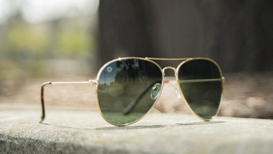 Gold / Aviator Green Mile Highs - One Revolver Surfboards