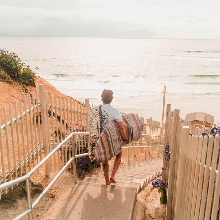Cassidy Grey Povoa Surfboard Bag - Handmade Surfboard Bags - One Revolver Surfboards