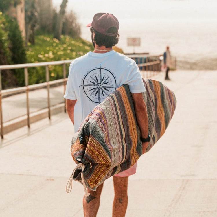 Cassidy Grey Povoa Surfboard Bag - One Revolver Surfboards