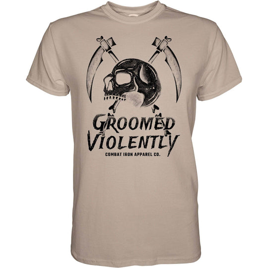 Groomed Violently Skull Men's T-Shirt - One Revolver Surfboards