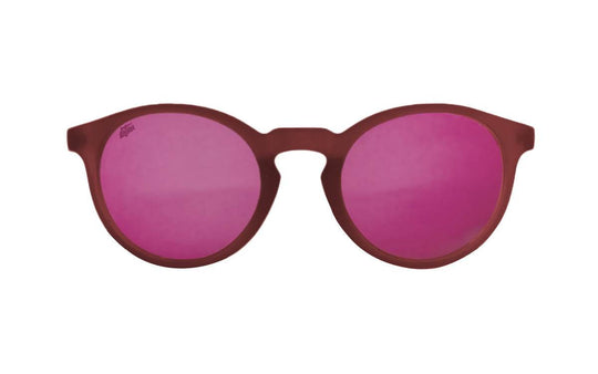 Guppy Kids Frosted Burgundy- Pink Lens - One Revolver Surfboards