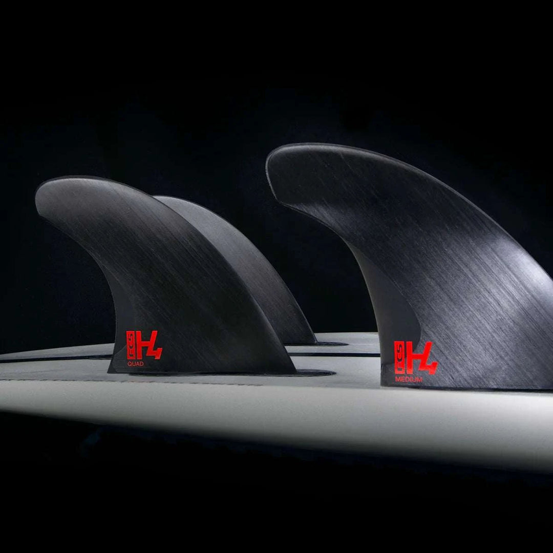 FCS II H4 Quad Rear FinsH4 Quad Rear Fins
**Just the rear two fins**
The H4 looks and surfs unlike any other fin. Precision Swiss engineering combined with a highly evolved template provideSurfboard FinsOne Revolver SurfboardsOne Revolver SurfboardsFCS II H4 Quad Rear Fins