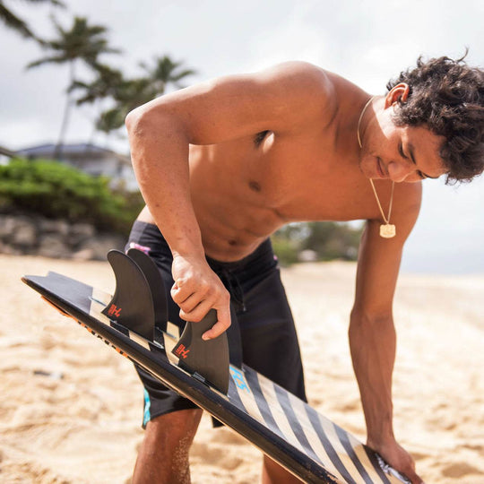 FCS II H4 Quad Rear Fins - One Revolver Surfboards