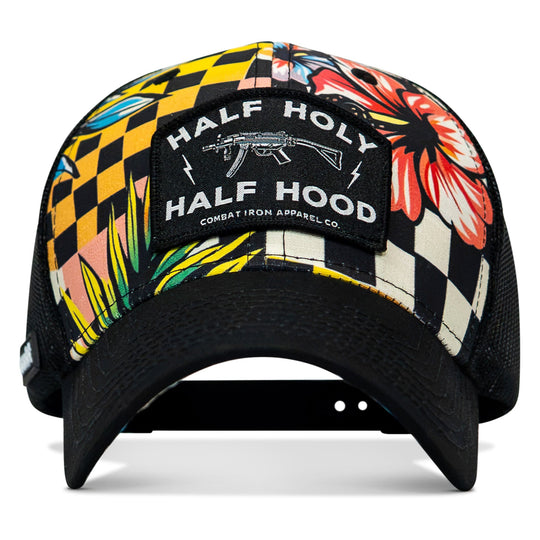 Half Holy. Half Hood Patch Original Ripstop Snapback Hat