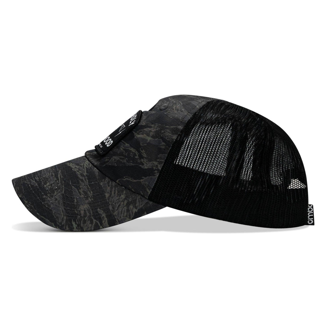 One Revolver Surfboards - Half Holy. Half Hood Patch. Tactical Ripstop Mesh Snapback Hat HEADWEAR