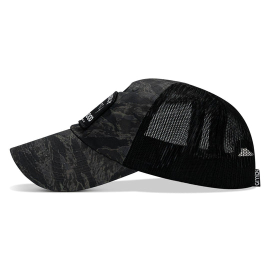 One Revolver Surfboards - Half Holy. Half Hood Patch. Tactical Ripstop Mesh Snapback Hat HEADWEAR