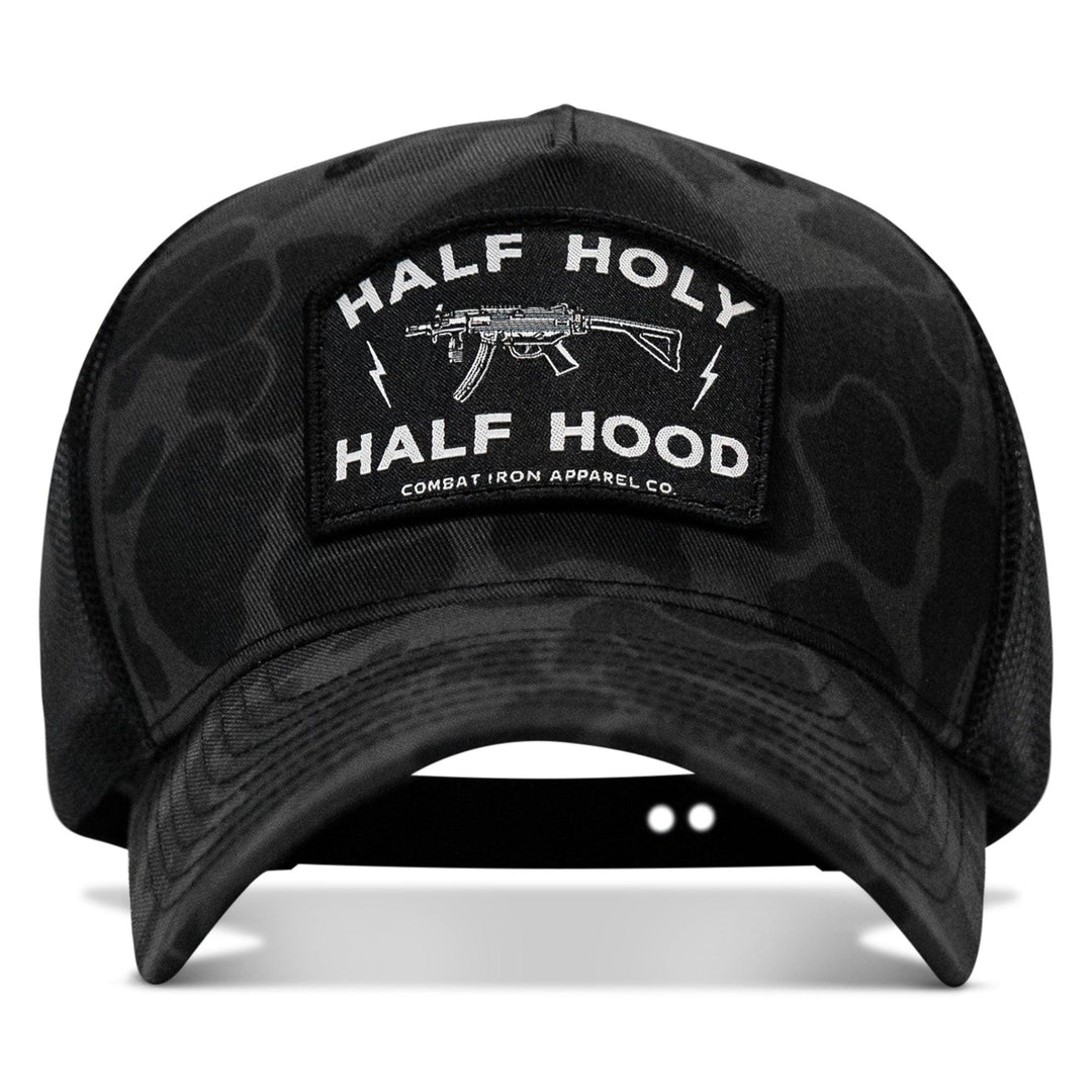 One Revolver Surfboards - Half Holy. Half Hood. Patch Snapback Hat HEADWEAR