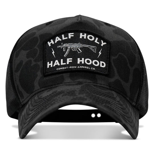 One Revolver Surfboards - Half Holy. Half Hood. Patch Snapback Hat HEADWEAR