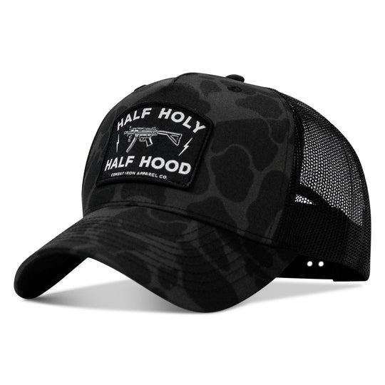 One Revolver Surfboards - Half Holy. Half Hood. Patch Snapback Hat HEADWEAR